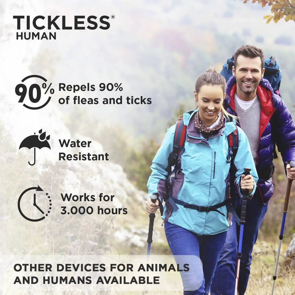 Tickless Human Pro-102GR Ultralyd Tægebeskyttelse